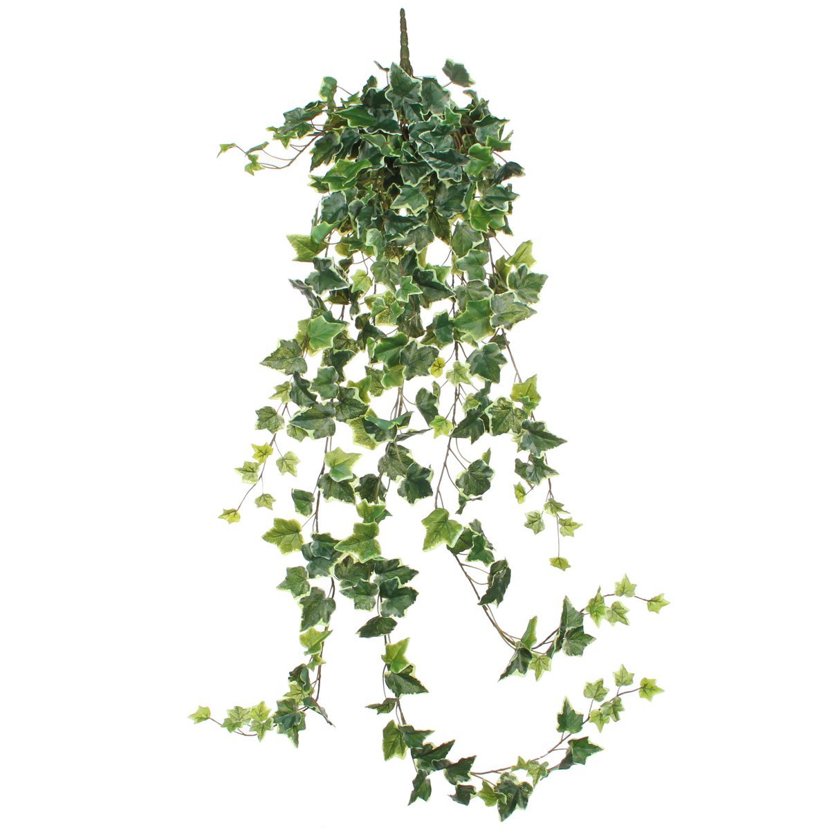 Mica Decorations - Hedera Kunst Hangplant - H129 cm - Groen Bont