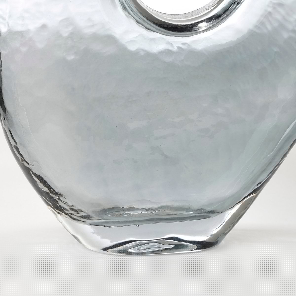 Mica Decorations - Jay Vase - L18 x B8 x H23 cm - Glas - Grau