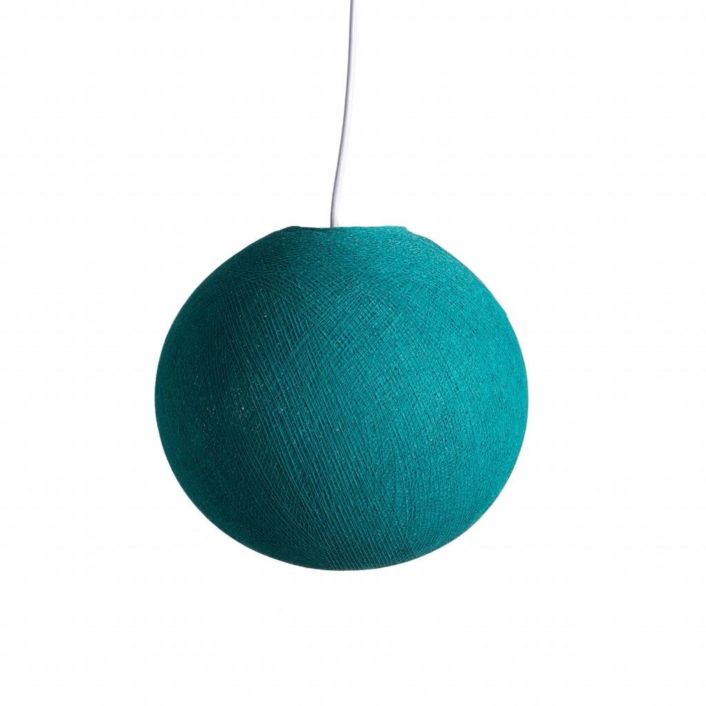 Cotton Ball Lights - Hanglamp - Heavy Aqua - L (36cm)