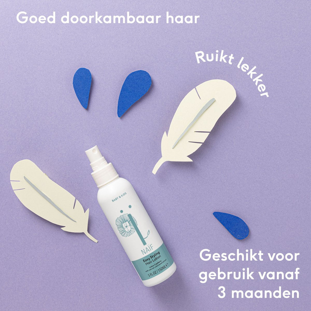 Naïf - Anti-klit Haarlotion voor Baby & Kids 150ml