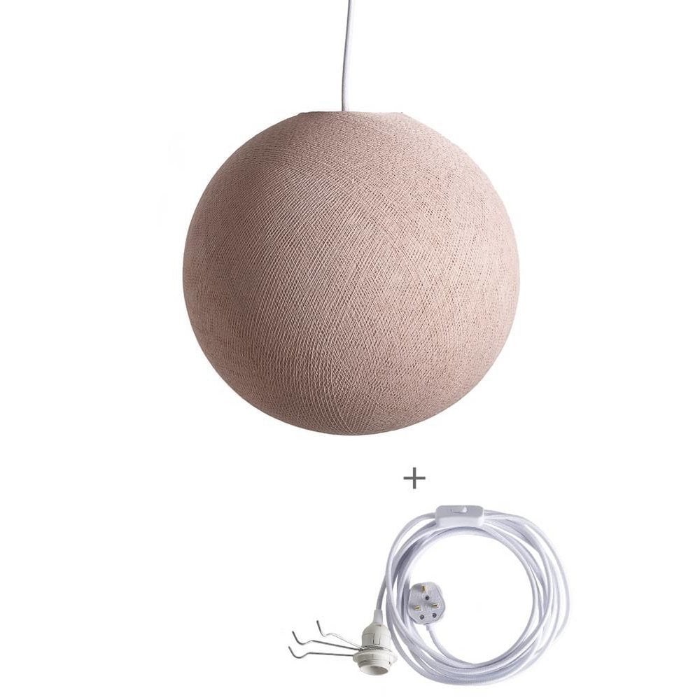 Cotton Ball Lights - Wandering Lamp - Pale Pink - 31 cm (M)