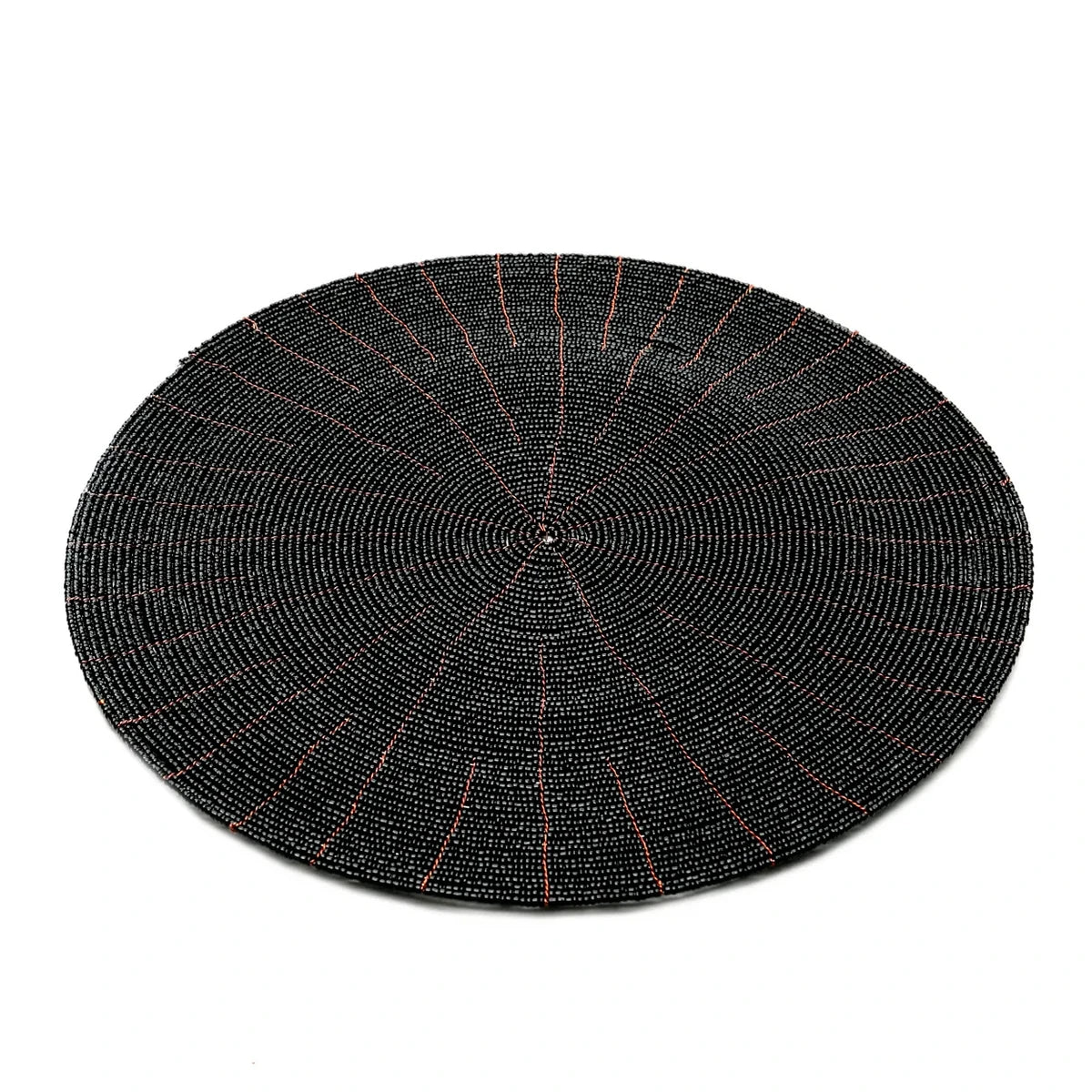 Bazar Bizar - De Beaded Placemat - Zwart