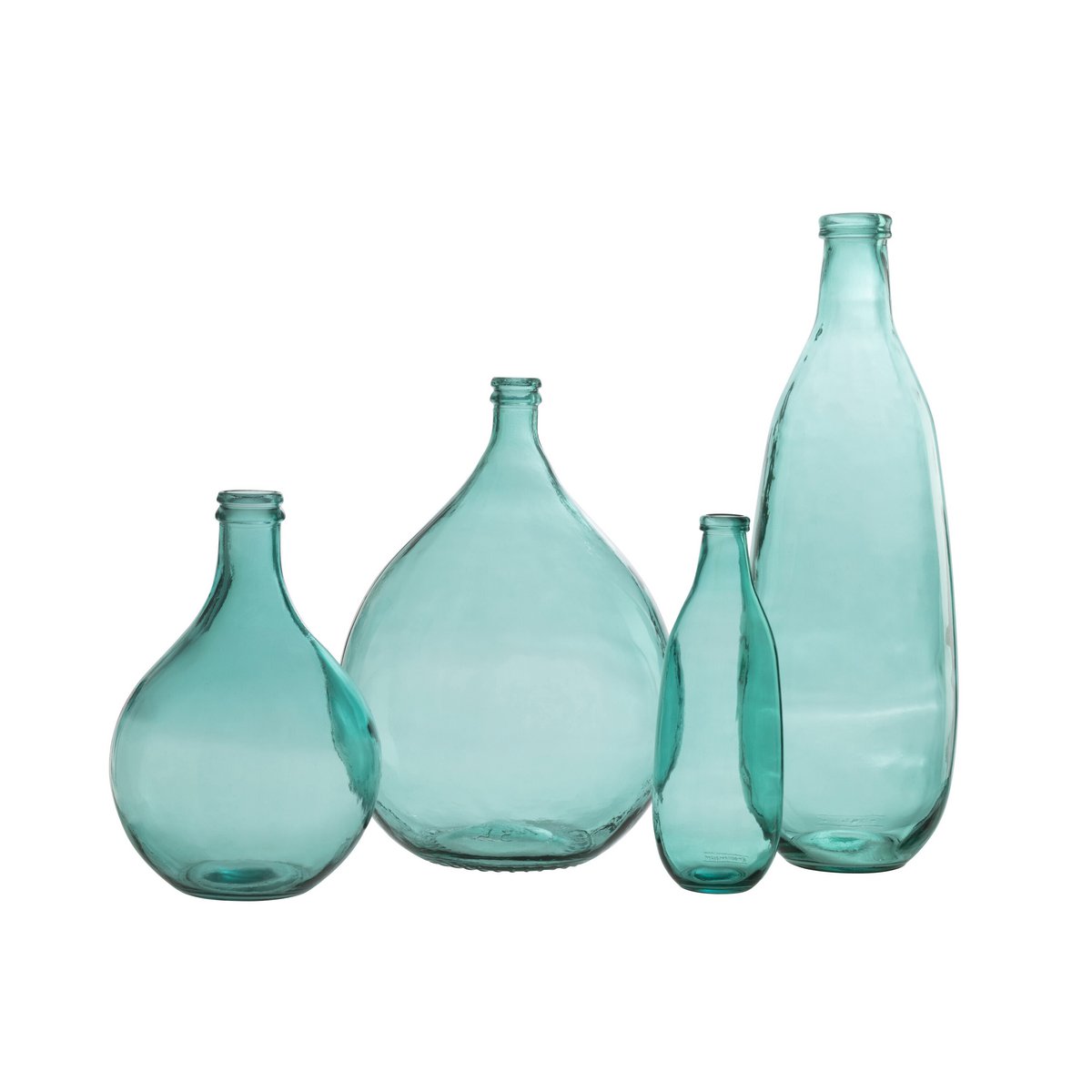 J-Line - Vaas Lissabon - Glas - Aqua - Large