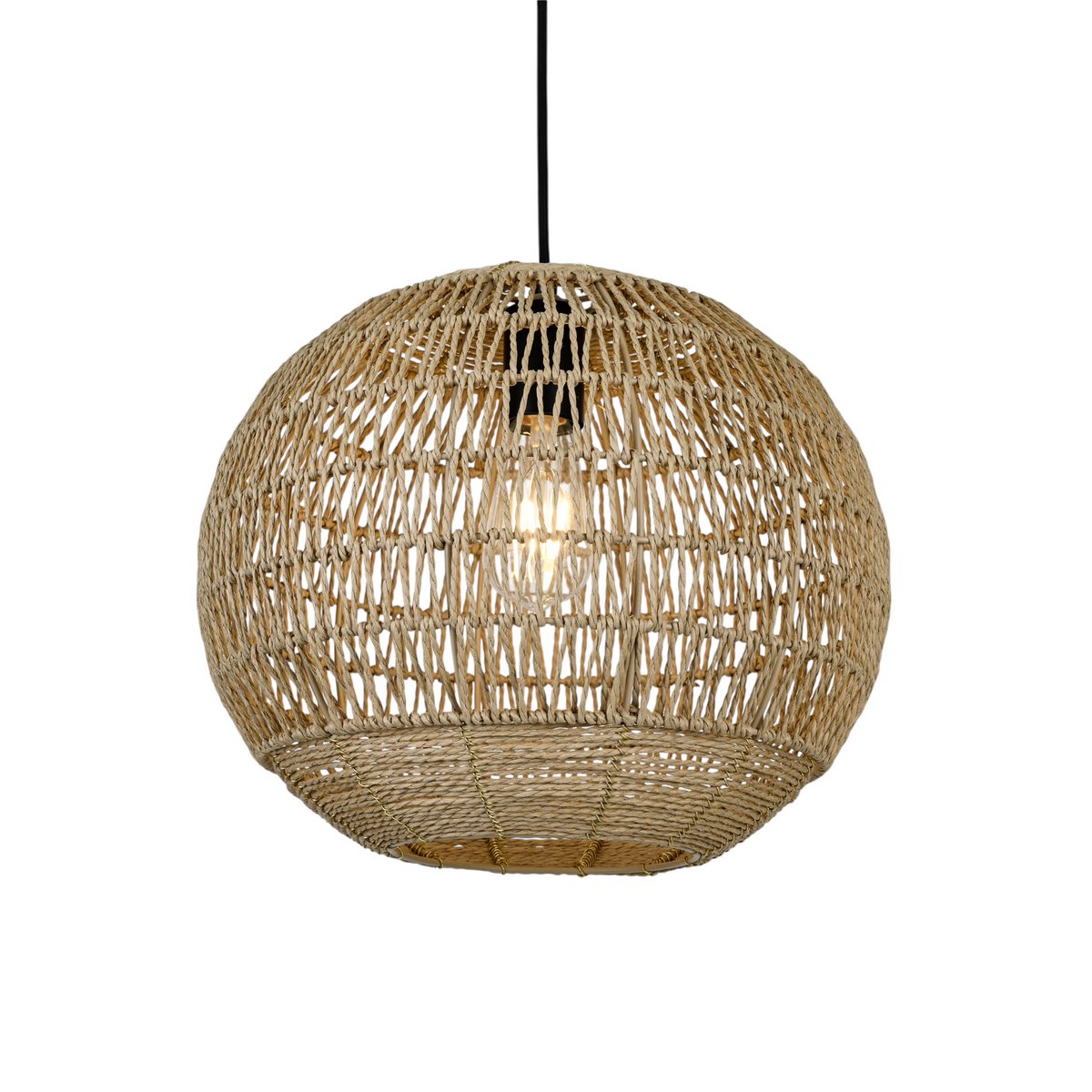 1304 Design - Hanglamp JARO naturel Ø35x32cm