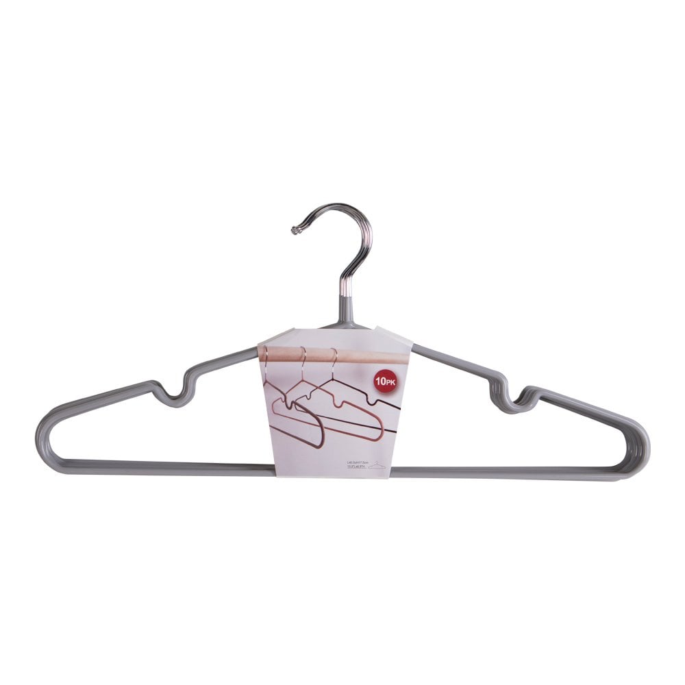 House Nordic - Massa Hangers - Metalen hangers met grijze coating S/10