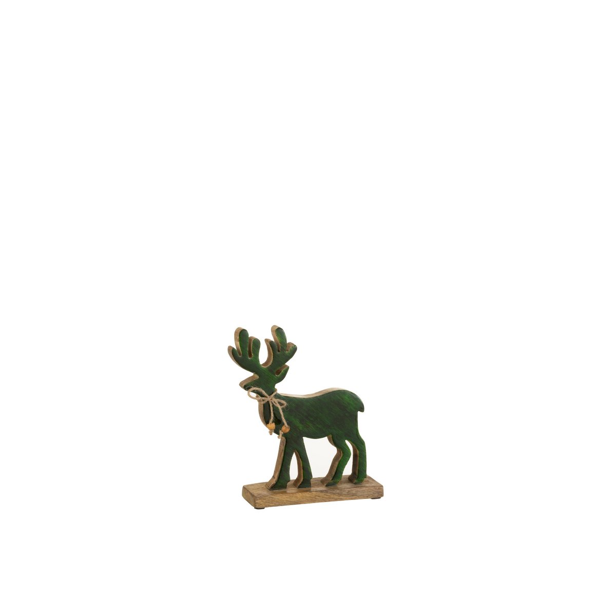 J-Line - Decoratief kerstfiguur 'Emberfell' (Groen, Maat S)