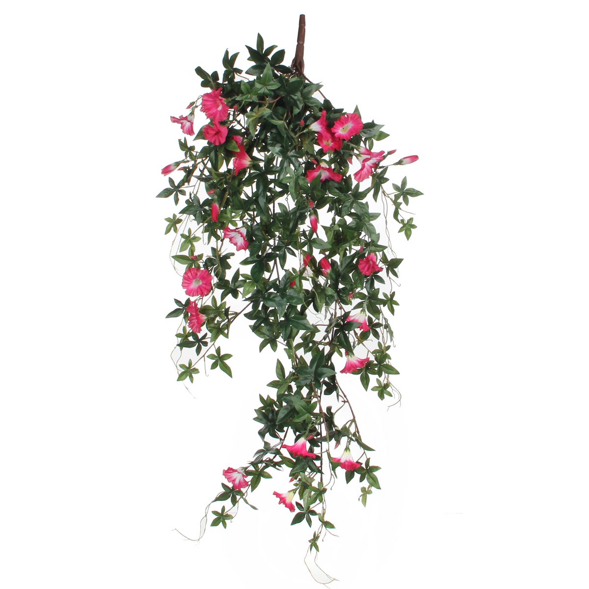 Mica Decorations - Petunia Kunst Hangplant - L15 x B20 x H80 cm - Fuchsia