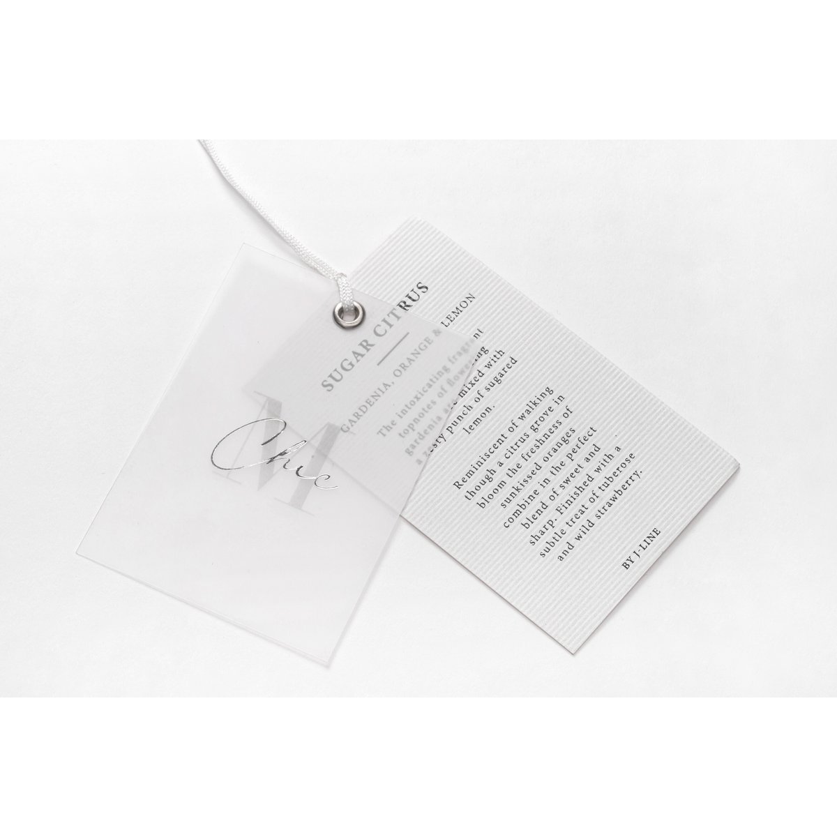 J-Line - Duftkerze Deluxe - Glas - Silber - L - 140U