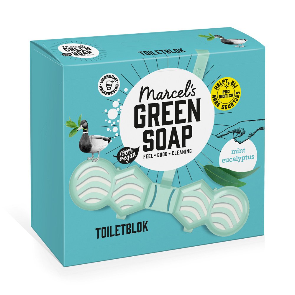 Marcel's Green Soap - Toiletblok Munt & Ecalyptus