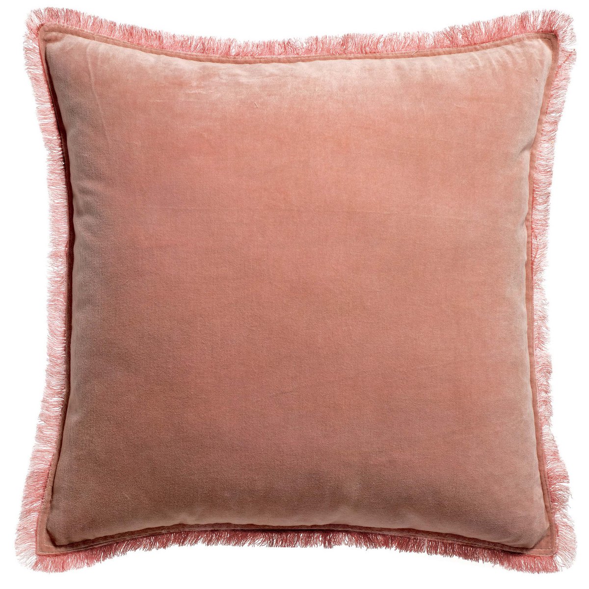 VIVARAISE - Effen kussen Fara Pink 45 x 45