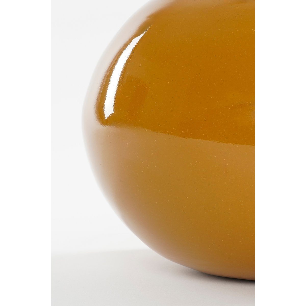 Mica Decorations - Boyd Vaas - H36 x Ø25 cm - Metaal - Bruin