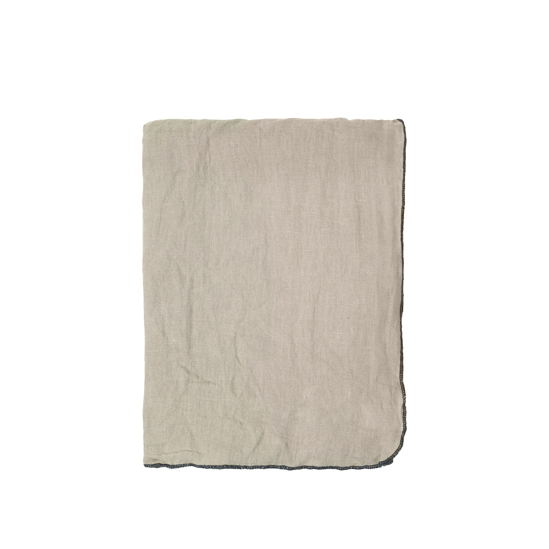 Broste Copenhagen - Tafelkleed 'Gracie' - 160cm x 200cm, Taupe