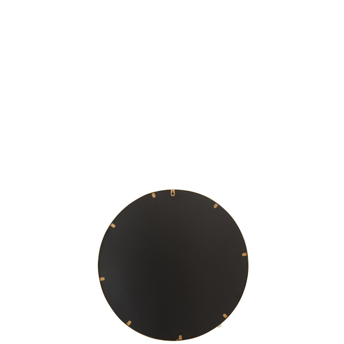 J-Line – Spiegel Aurora rund – Eisen/Gas – Gold – klein