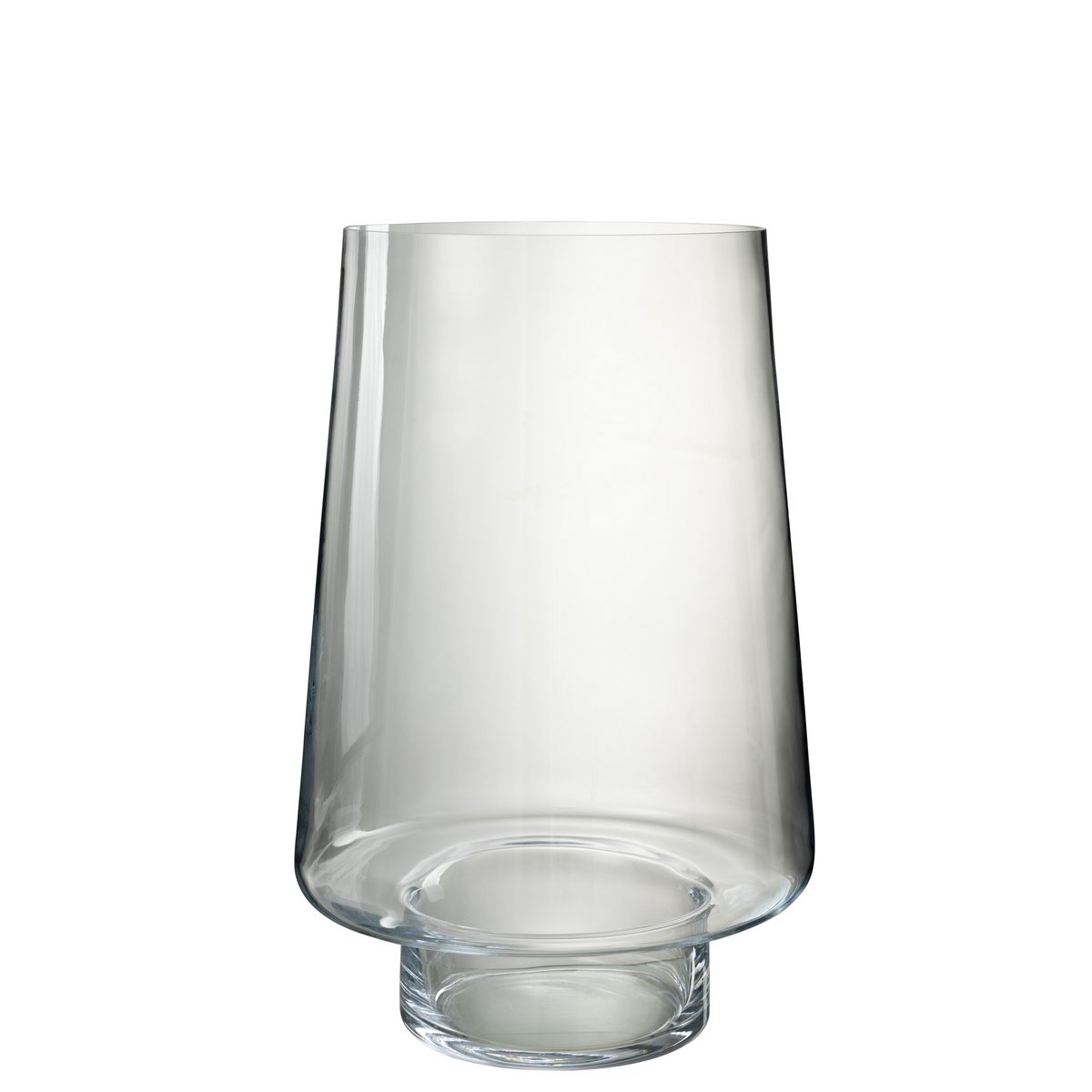 J-Line - Windlicht Oli - Kaarsenhouder - Glas - Small