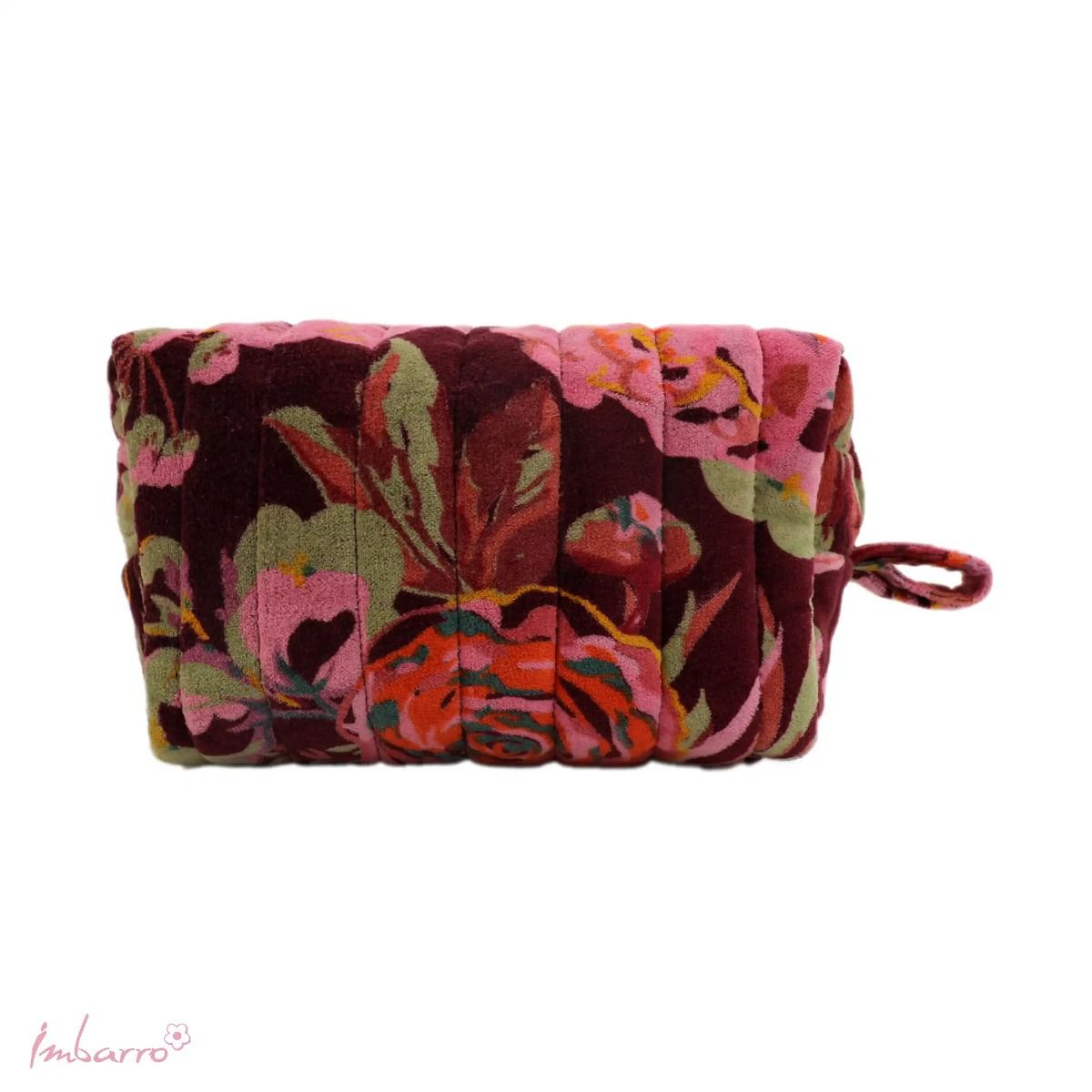 Imbarro - Pouch 'Evelyn' (Donkerrood)