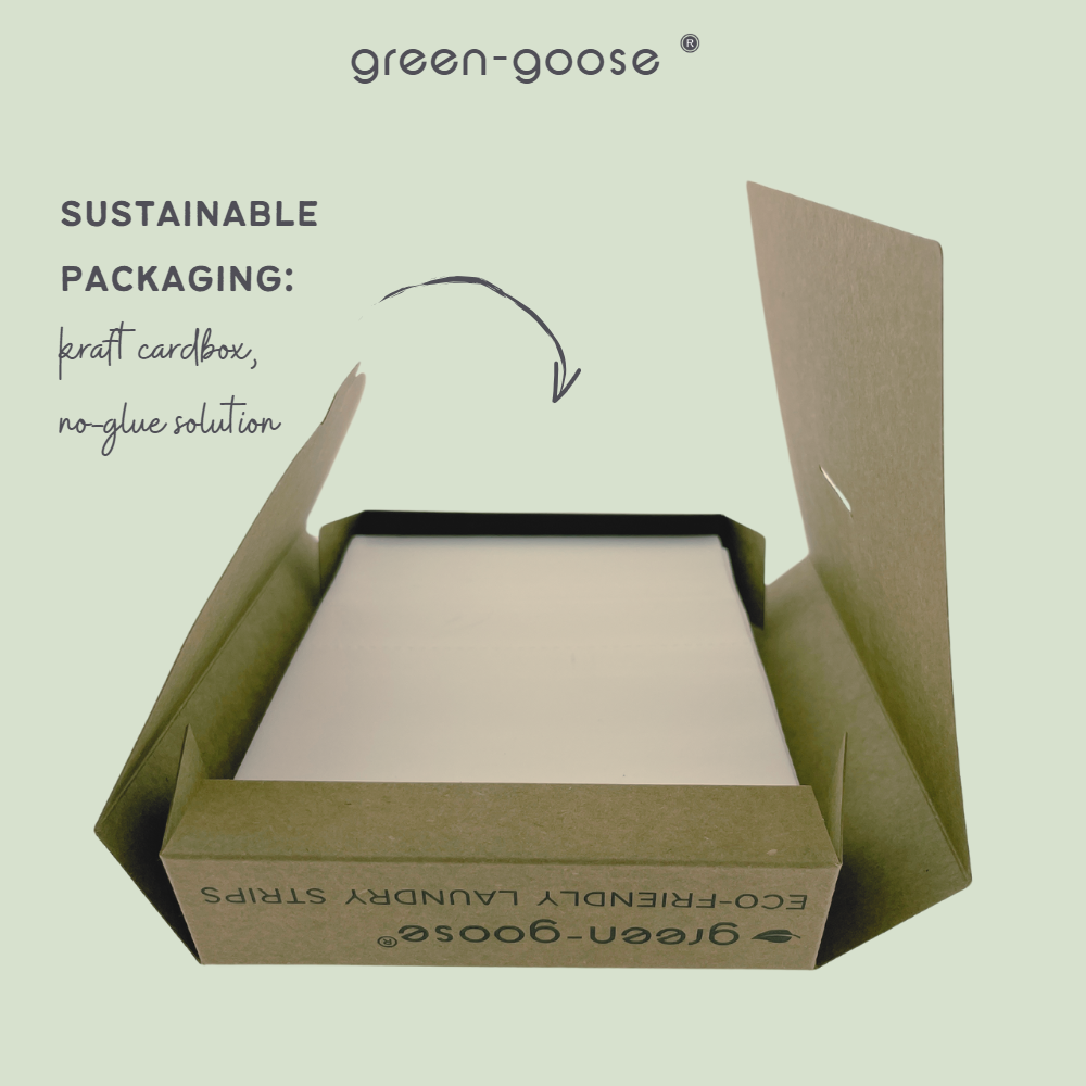 green-goose - Wasstrips - 64 Strips - Ongeparfumeerd