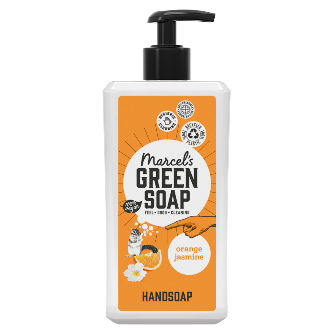 Marcel's Green Soap Handzeep Sinaasappel & Jasmijn (500ml)