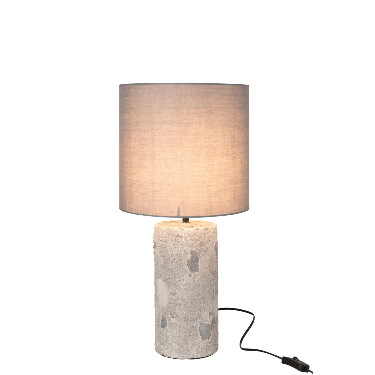 J-Line - Lamp Greta - Aardewerk - Grijs - Small