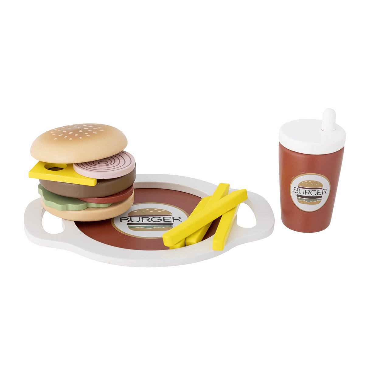 Bloomingville Mini - Jools Speelset, Eten, Bruin, FSC®100%, MDF