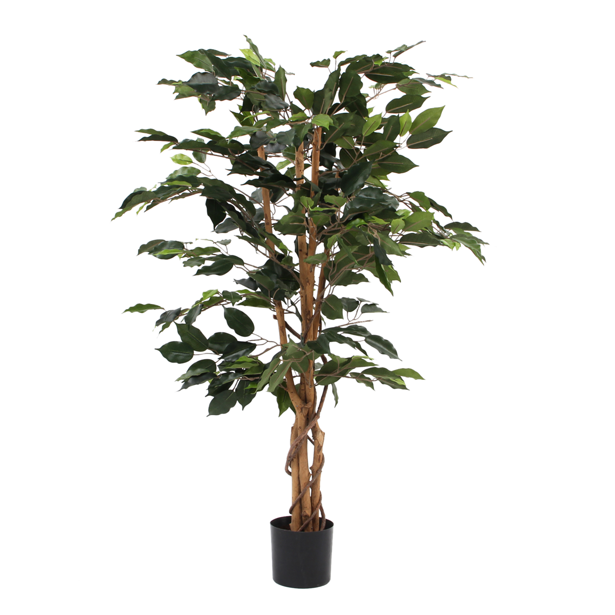 Mica Decorations - Ficus Kunstplant - H110 x Ø65 cm - Groen