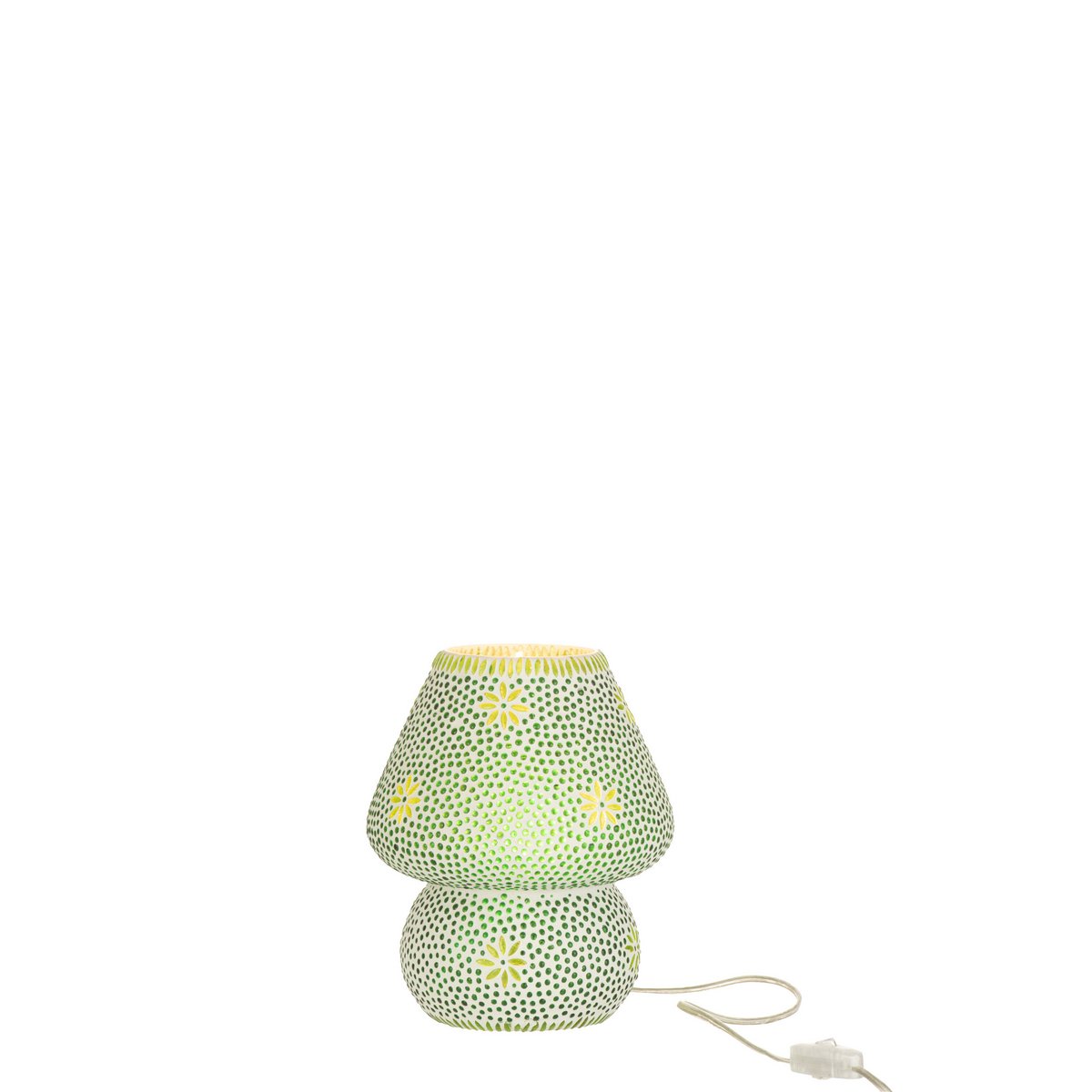 J-Line - Lamp Bram - Glas - Groen - Small