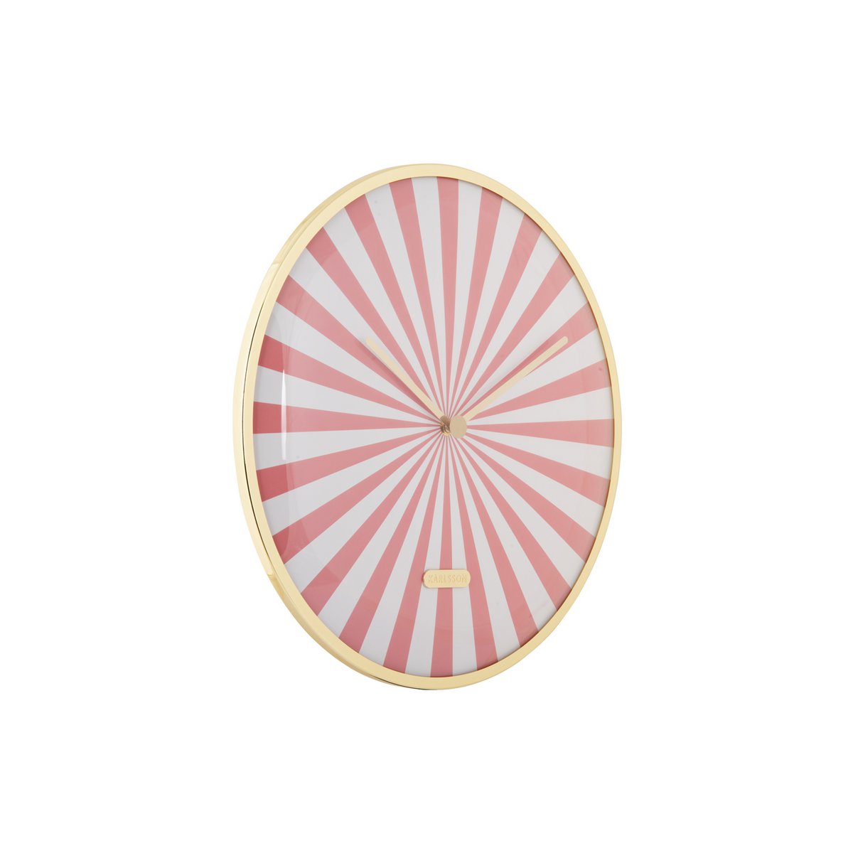 Karlsson - Wandklok Candy Swirl Dome