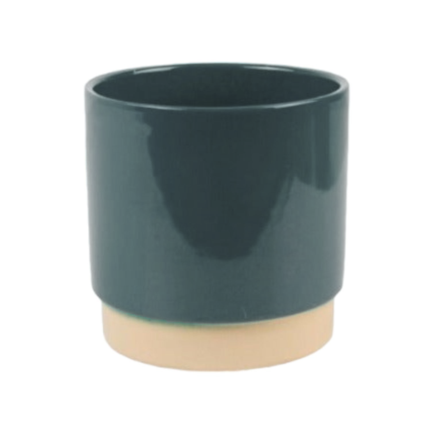 Ceramics Limburg - Bloempot 'Eno Duo' (8cm) - Dusty Petrol