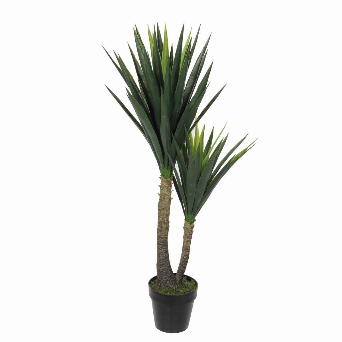 Mica Decorations - Yucca Kunstplant - H120 x Ø60 cm - Groen