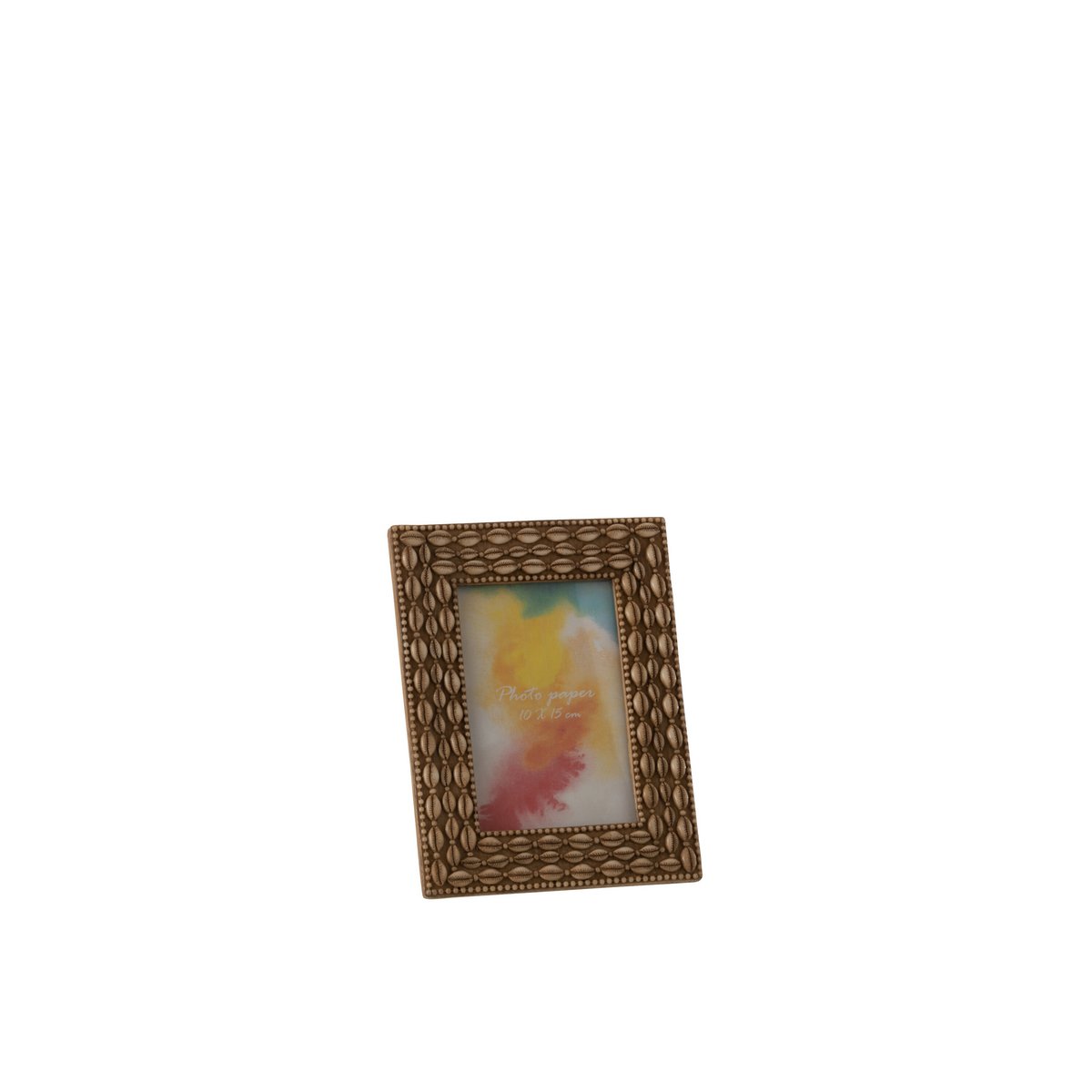 J-Line - Fotolijst Schelp 10X15 Poly Beige Small