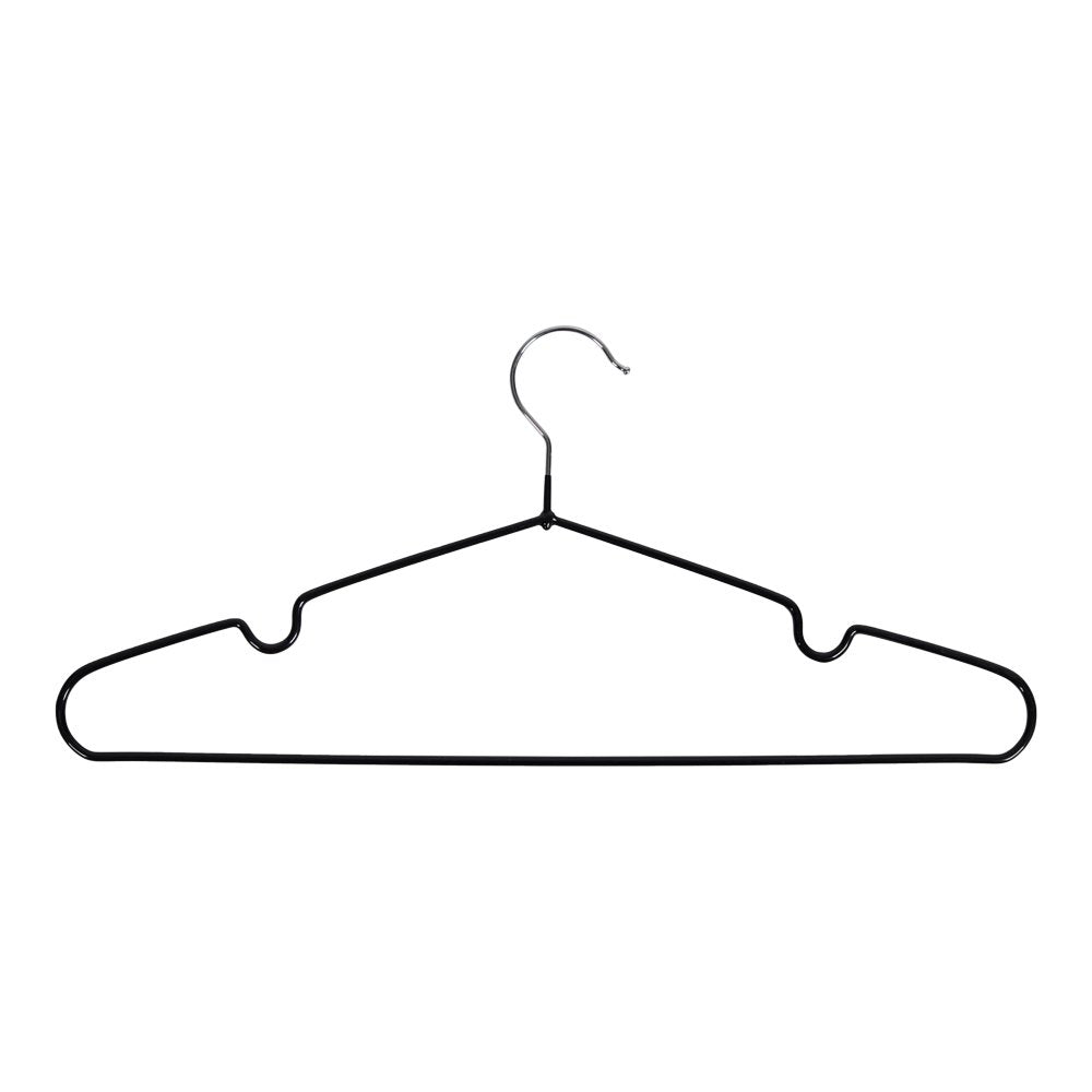 House Nordic - Massa Hangers - Metalen hangers met zwarte coating S/10