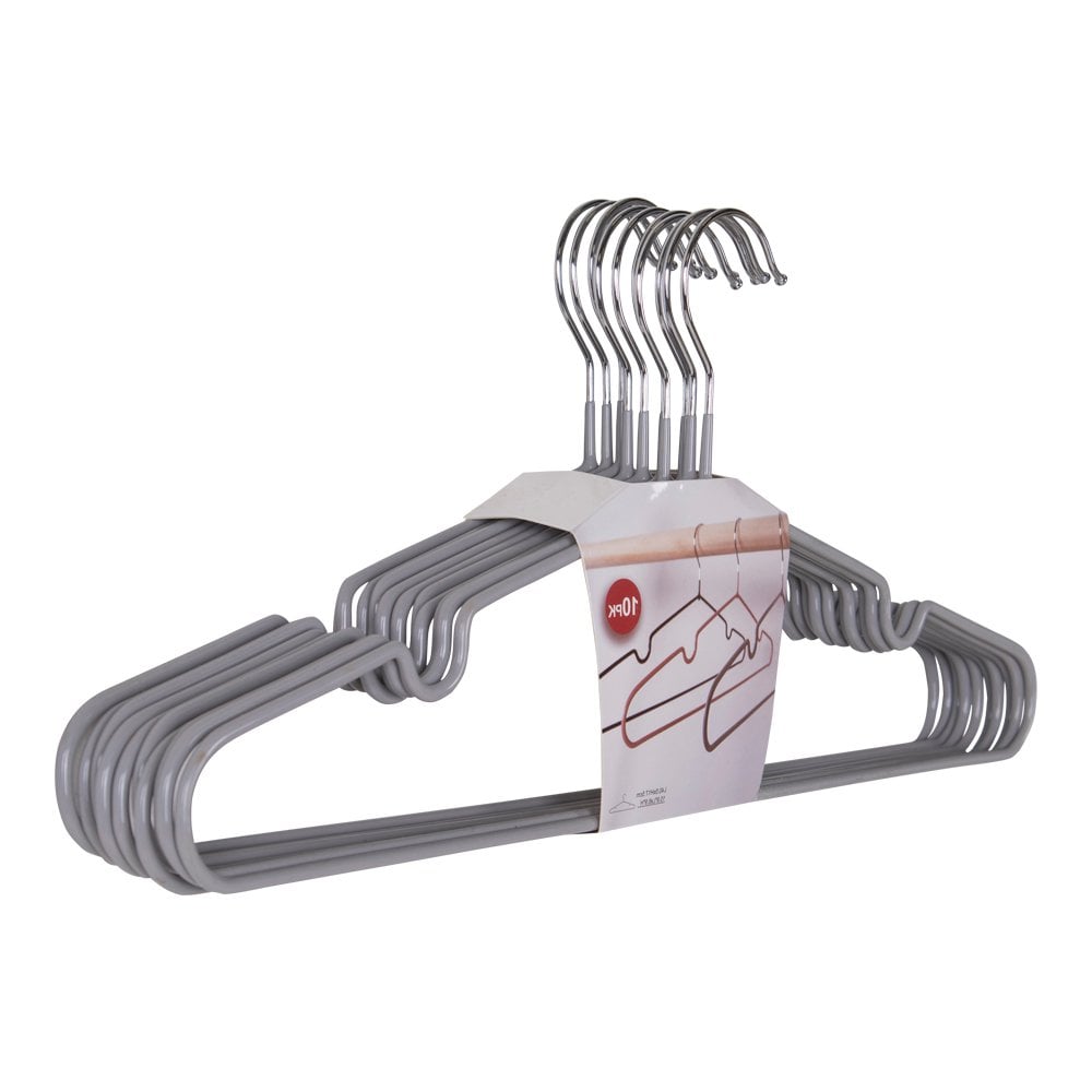 House Nordic - Massa Hangers - Metalen hangers met grijze coating S/10