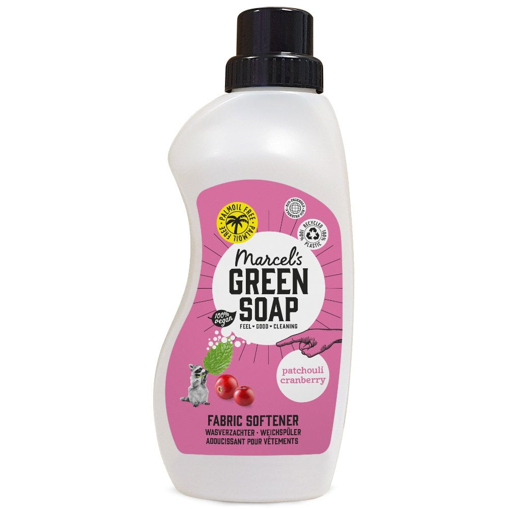 Marcel's Green Soap Wasverzachter Patchouli & Cranberry (750ml)