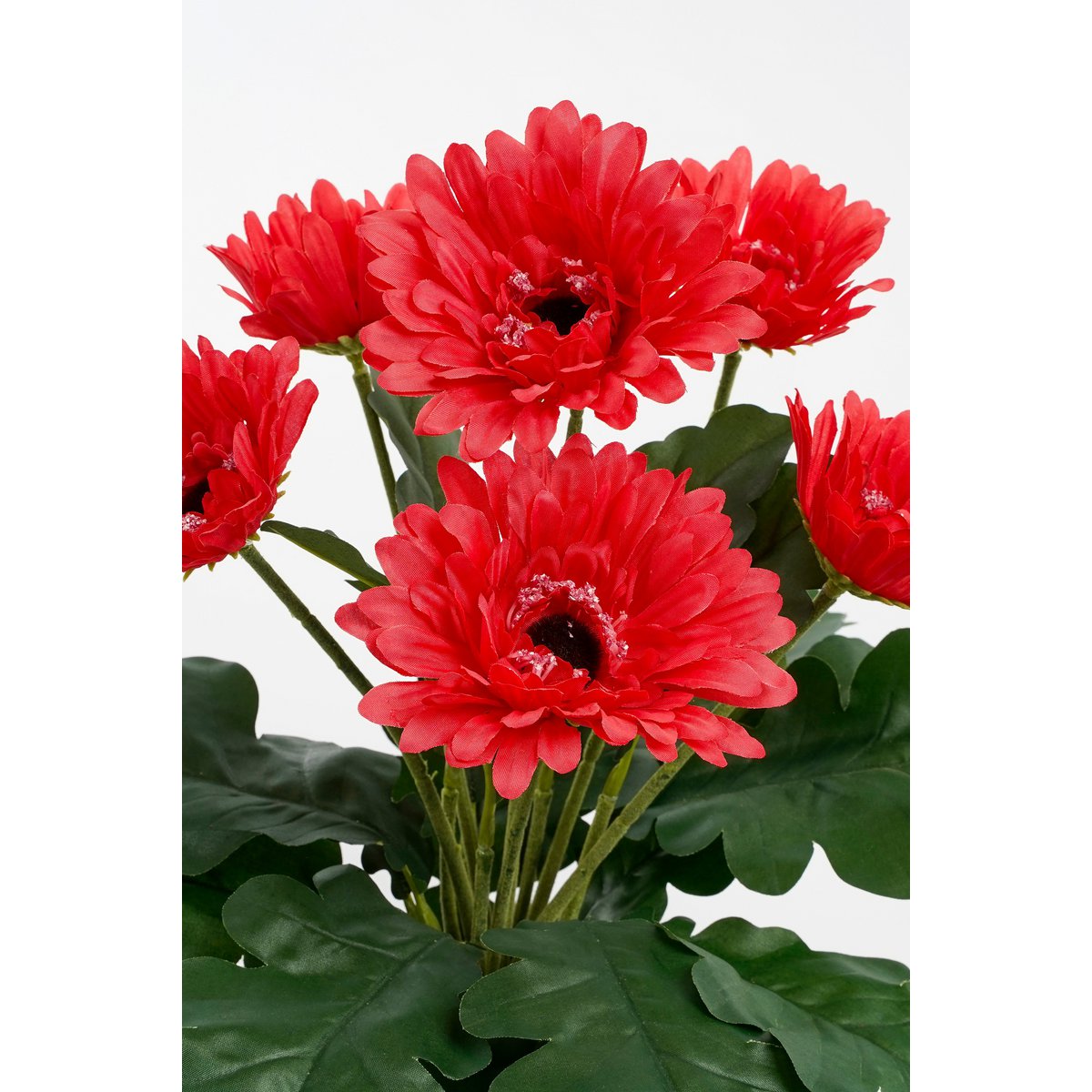 Mica Decorations - Gerbera Kunstplant in Bloempot Stan - H35 x Ø30 cm - Roze