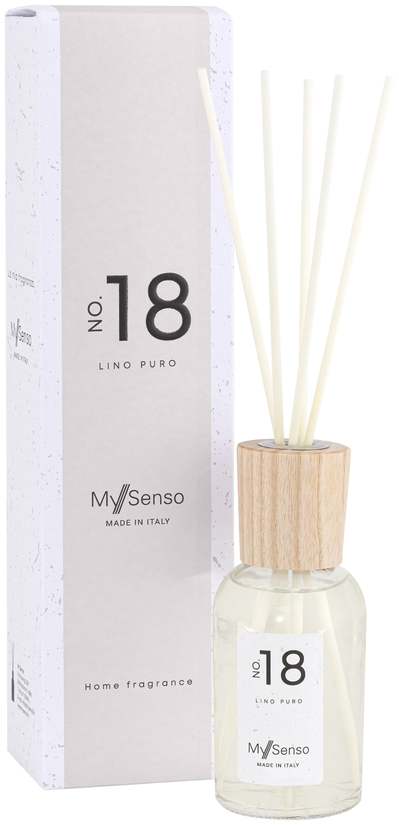 My Senso - Geurstokjes 'N° 18' (Lino Puro, 100ml)