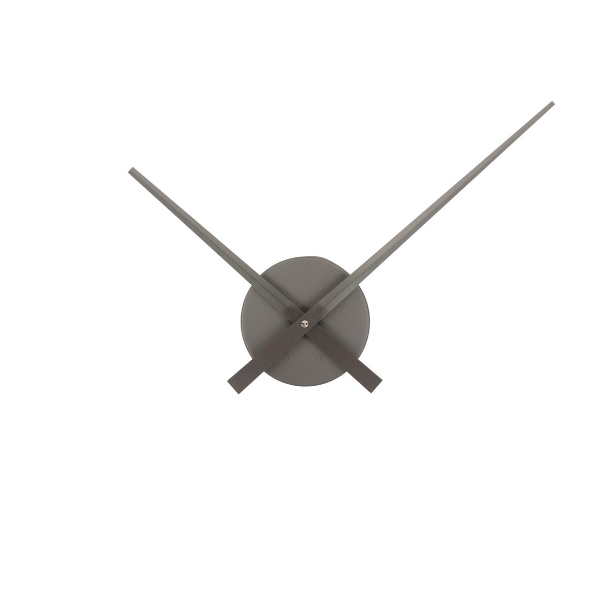 Karlsson - Wandklok Little Big Time Mini Metallic