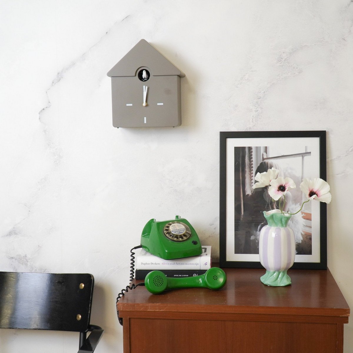 Housevitamin - Klokklokkoekkoekjes- taupe- 24x27x9cm