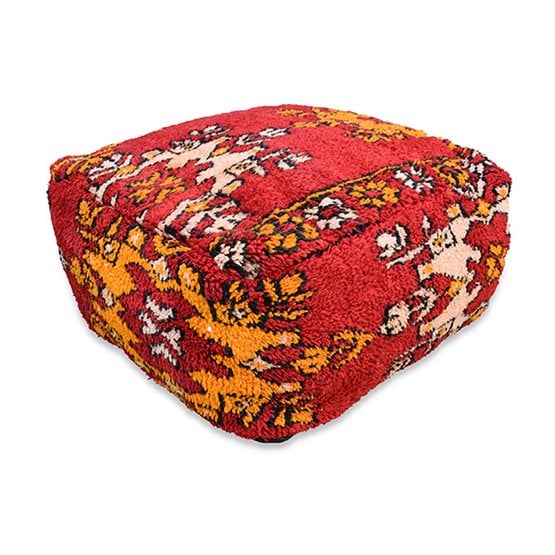 Poufs & Pillows - Marokkaans vloerkussen vintage - K1247