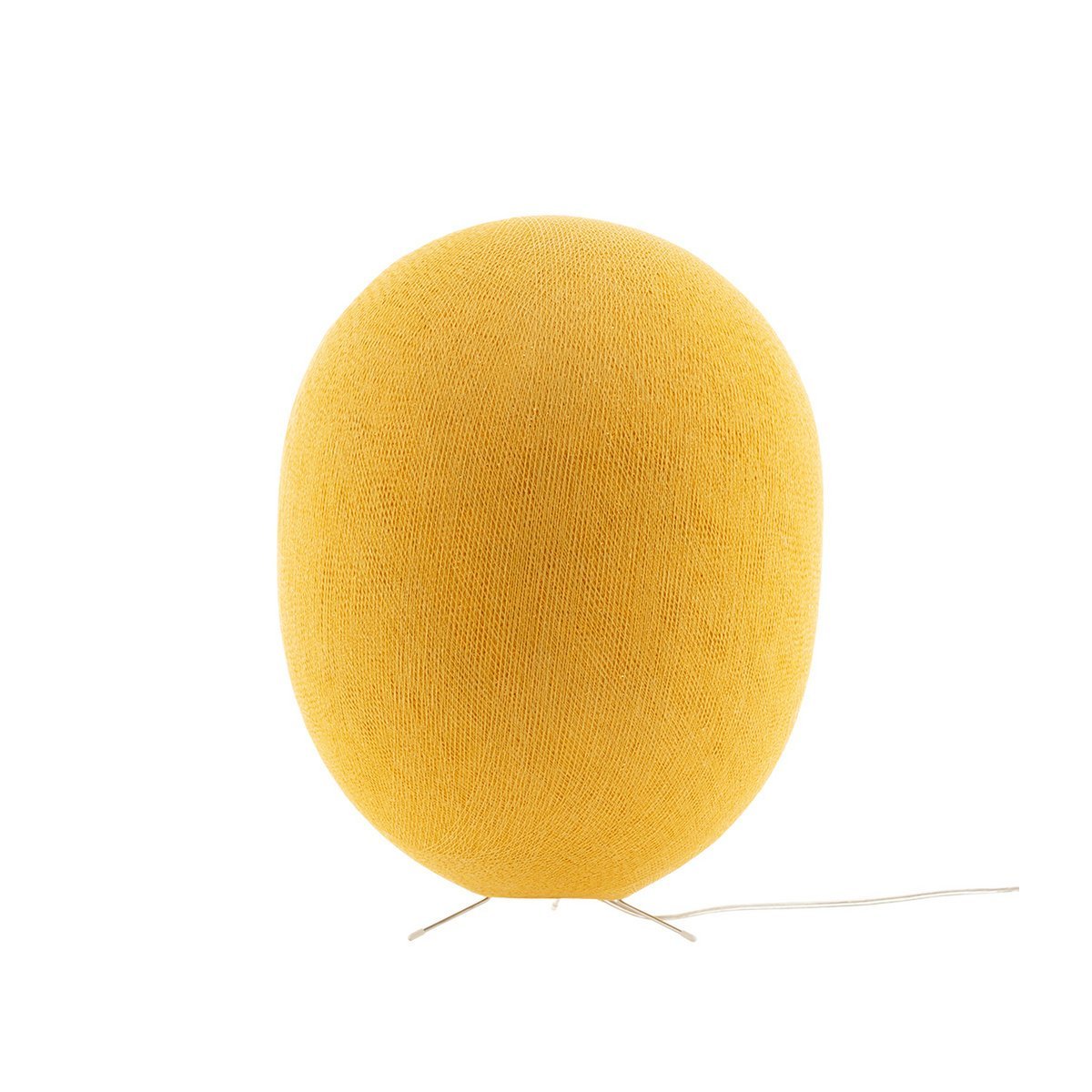 Cotton Ball Lights - Durian Staande Lamp - Mustard Yellow - M