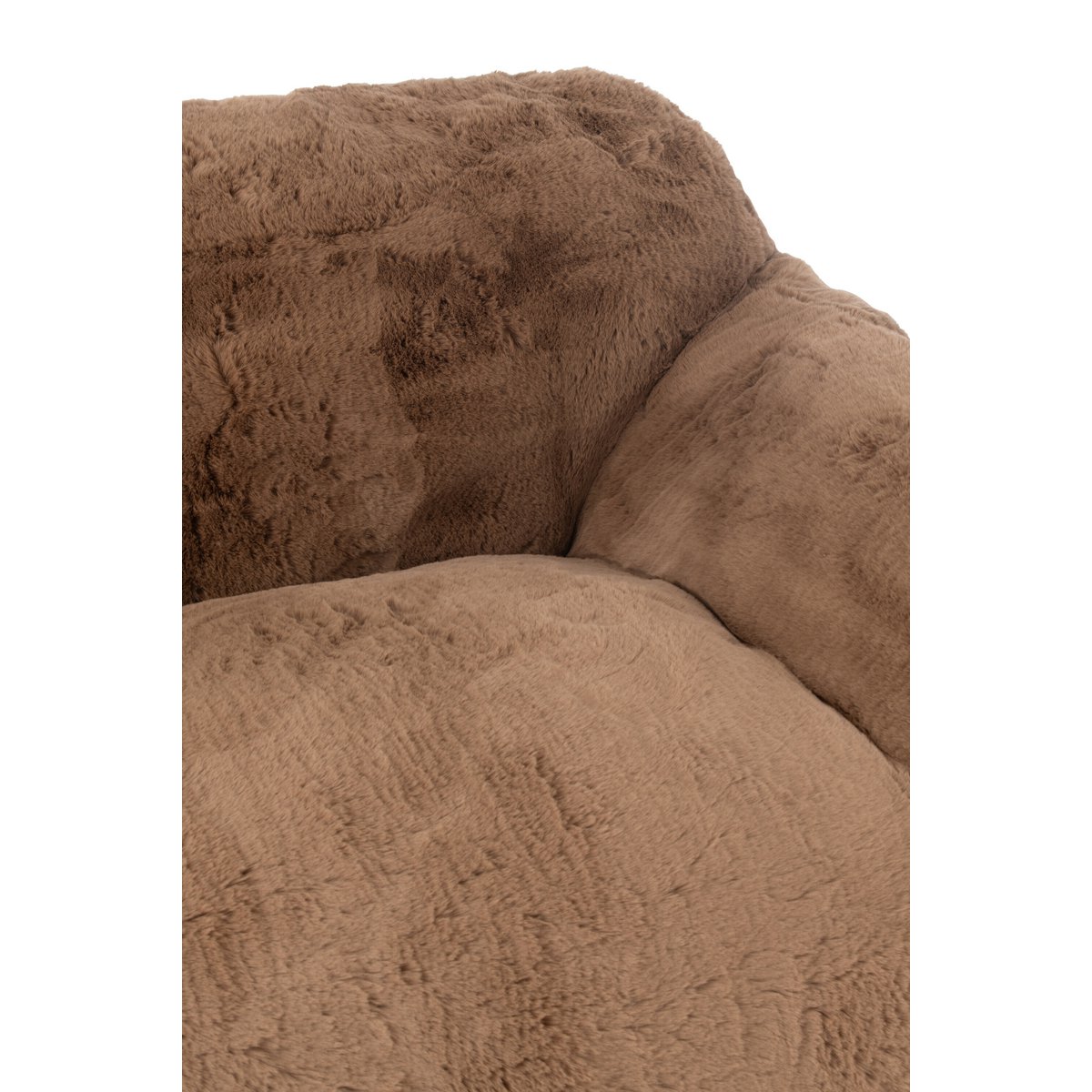 J-Line – Sofa Cutie Polyester Taupe Large