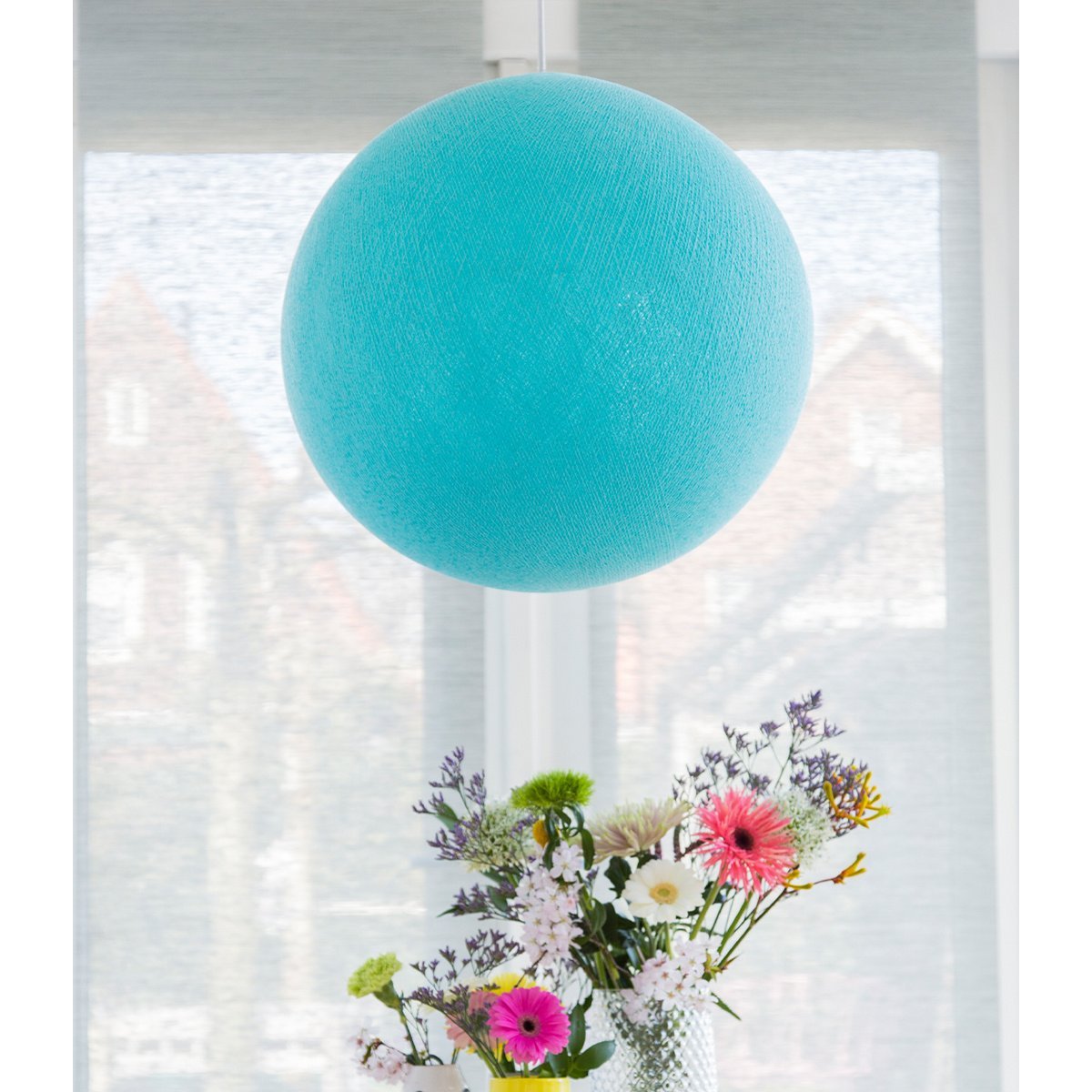 Cotton Ball Lights - Hanglamp - Aqua - L (36cm)