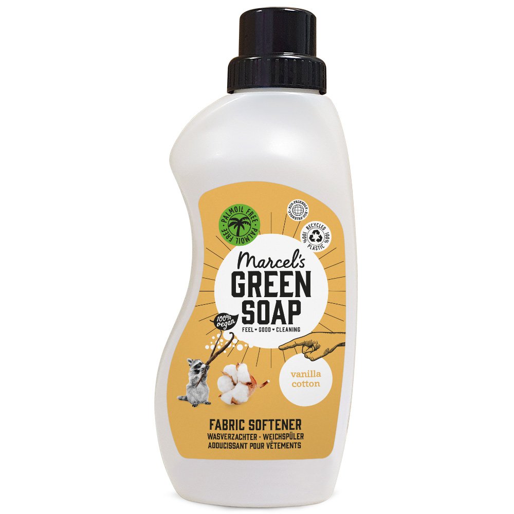 Marcel's Green Soap Wasverzachter Vanille & Katoen (750ml)