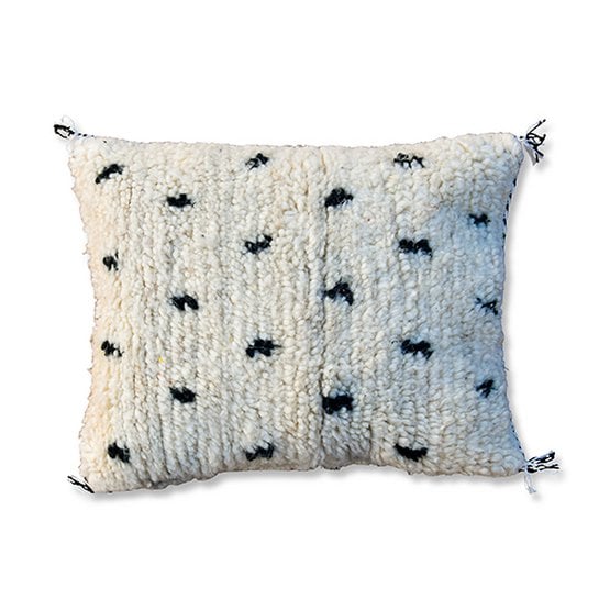 Poufs & Pillows - Beni Ouarain cushion - Dotted with stiched sides