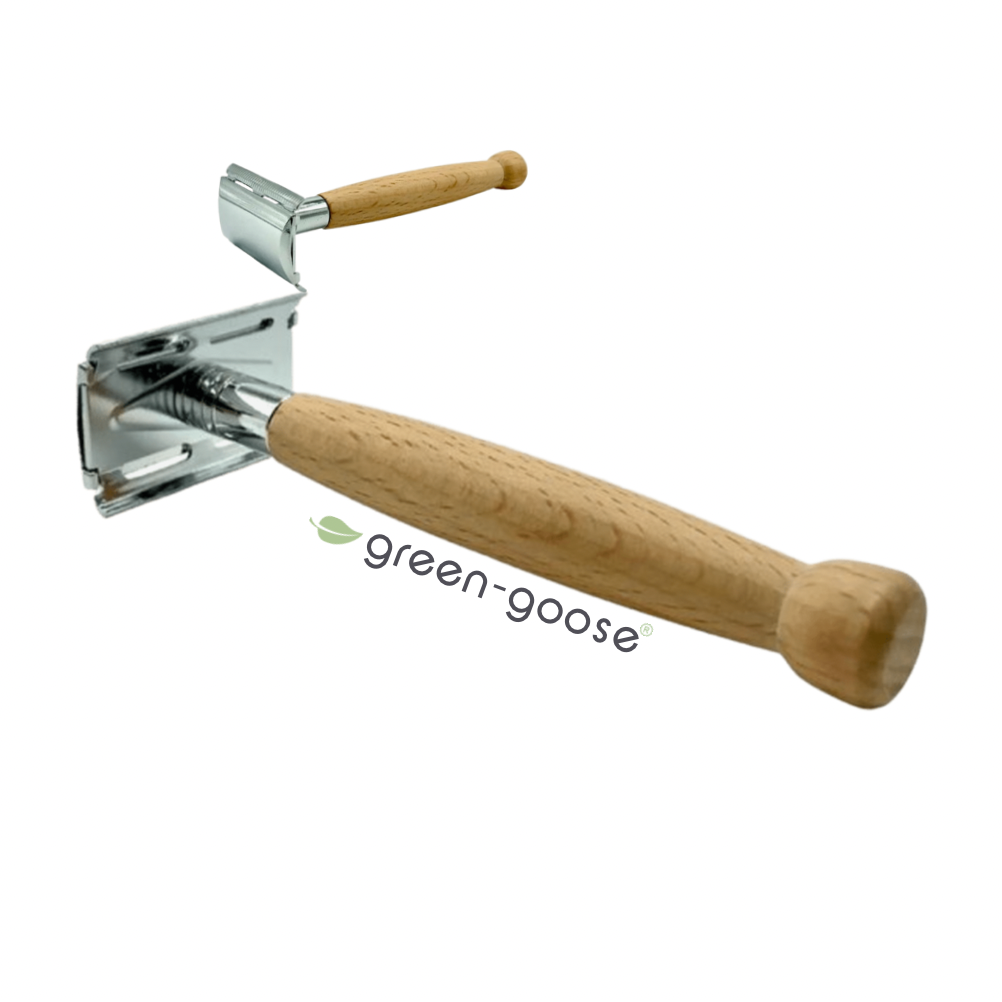 green-goose - Scheerset met Scheerolie - Bamboe
