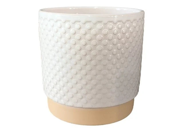 Ceramics Limburg - Bloempot 'Eno Duo' (Teardrop White)