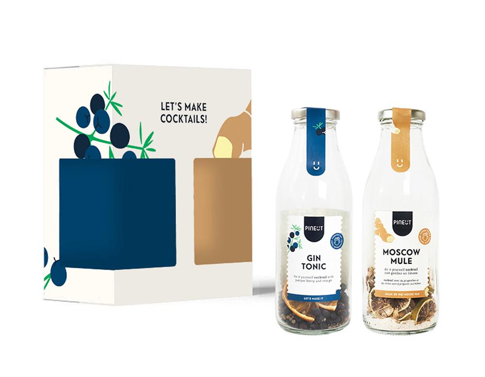 Pineut - Cocktail giftpack 'Gin Tonic & Moscow Mule'