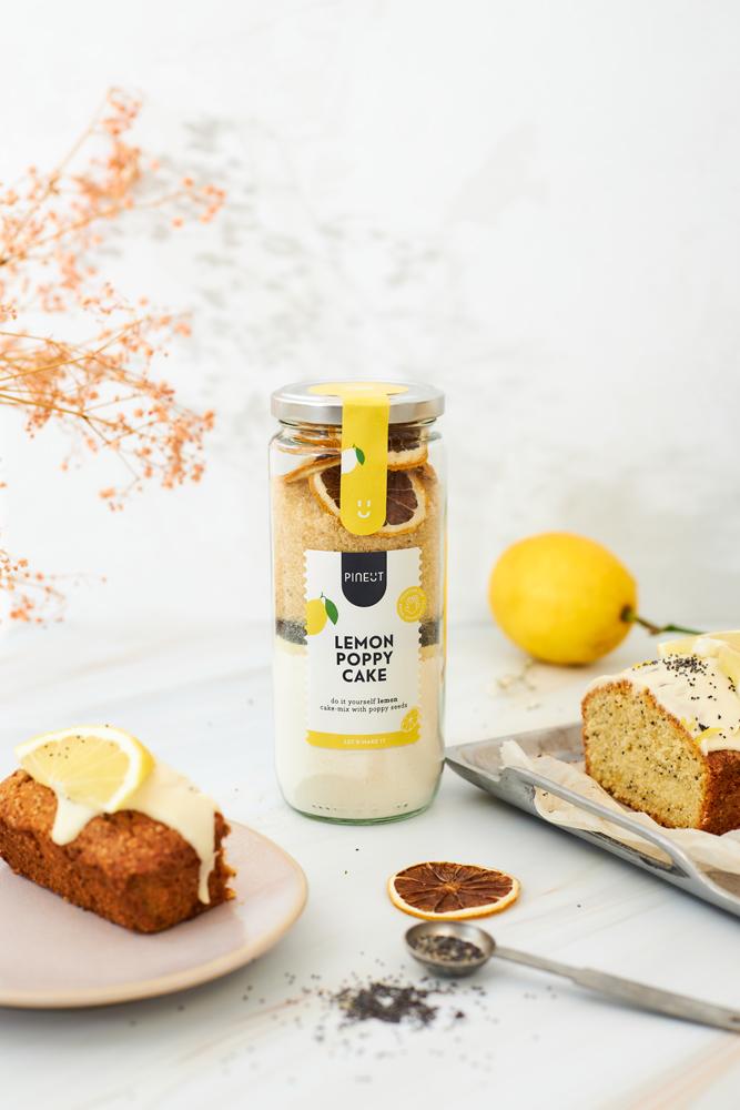 Pineut - Cake pot 'Lemon Poppy Cake'