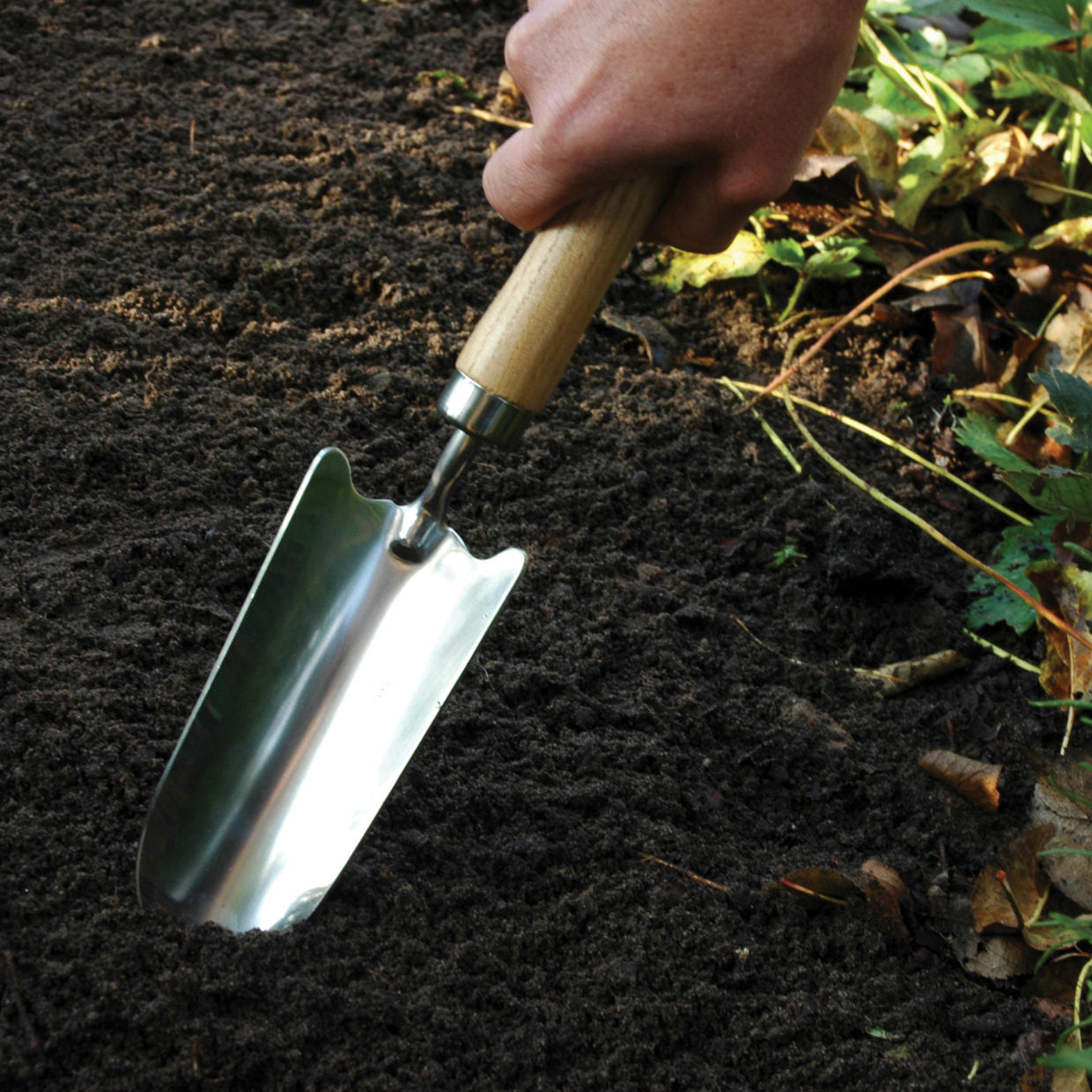 Esschert Design - Tuingereedschap 'Plantschopje' (Roestvrij staal)