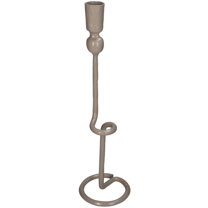 Kersten - Kaarsenhouder 'Stick' (Beige, 34cm)