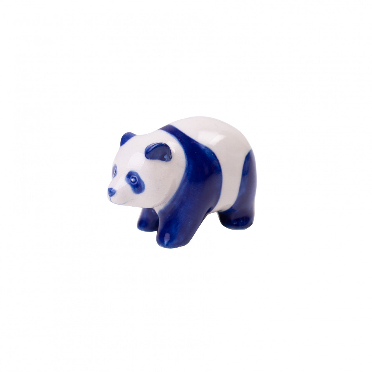 Heinen Delfts Blauw - Decoratief minifiguur 'Panda'