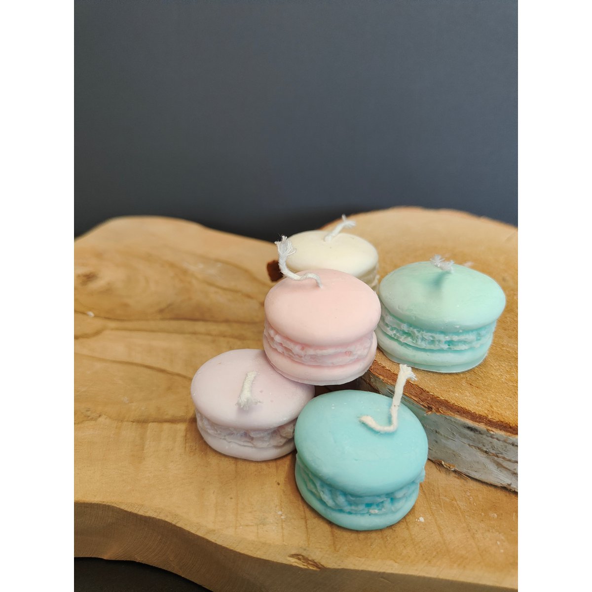 BRICKSTAR - Macarons kaarsen set